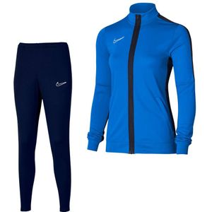 Nike Dri-FIT Academy 23 Full-Zip Trainingspak Dames Blauw Donkerblauw Wit