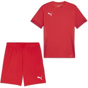 PUMA teamGOAL Matchday Voetbaltenue Kids Rood Wit