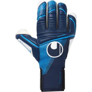 Uhlsport Classic Absolutgrip Tight HN Keepershandschoenen Donkerblauw Felblauw Wit