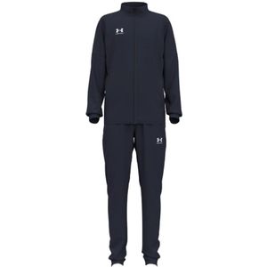 Under Armour Challenger Trainingspak Full-Zip Kids Donkerblauw Wit