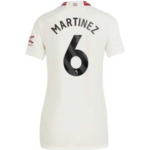 adidas Manchester United Martinez 6 Derde Shirt 2023-2024 Dames