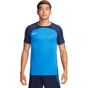 Nike Dri-FIT Strike III Voetbalshirt Blauw Donkerblauw Wit