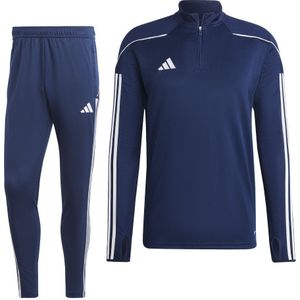 adidas Tiro 23 League 1/4-Zip Trainingspak Blauw Zwart