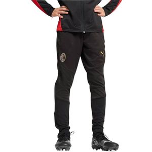 PUMA AC Milan Trainingsbroek 2024-2025 Kids Zwart Goud