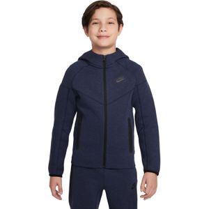 Nike Tech Fleece Sportswear Vest Kids Donkerblauw Zwart