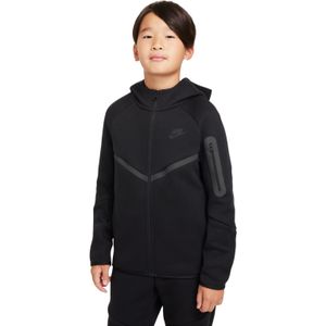 Nike Tech Fleece Sportswear Vest Kids Zwart Donkergrijs