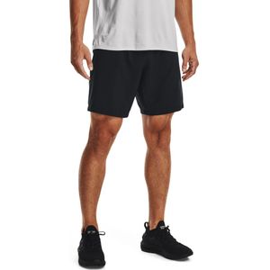 Under Armour Graphic Woven Trainingsbroekje Zwart Wit