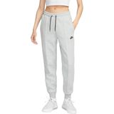 Nike Tech Fleece Sportswear Joggingbroek Dames Lichtgrijs Zwart