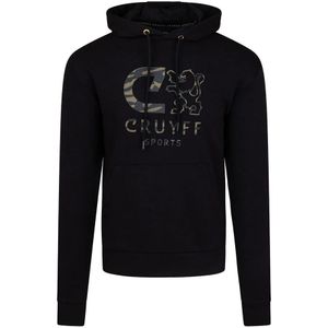 Cruyff Xinner Hoodie Zwart Camo Groen