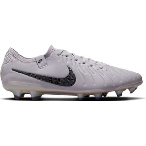 Nike Tiempo Legend 10 Elite Gras Voetbalschoenen (FG) Grijs Zwart Roze