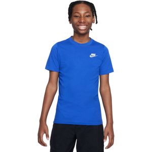 Nike Sportswear T-Shirt Kids Blauw Wit