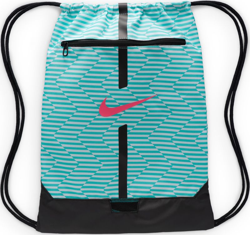 Nike Academy Gymtas Lichtblauw Zwart Roze