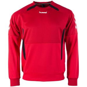 hummel Authentic Crew Sweater Kids Rood Zwart