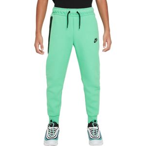 Nike Tech Fleece Sportswear Joggingbroek Kids Groen Zwart