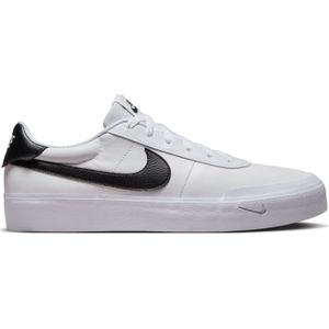 Nike Court Shot Sneakers Wit Zwart