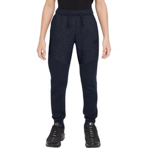 Nike Tech Fleece Sportswear Joggingbroek Kids Donkerblauw Zwart