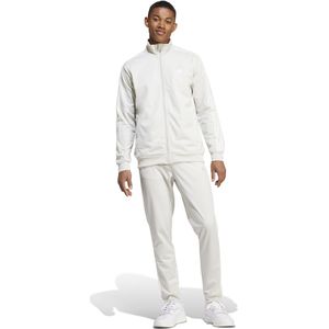 adidas Sportswear 3-Stripes Trainingspak Full-Zip Grijs Wit