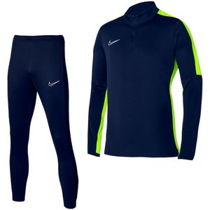 Nike Dri-FIT Academy 23 Trainingspak Kids Donkerblauw Geel Wit