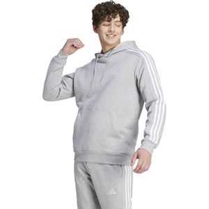 adidas Essentials Fleece Hoodie Grijs Wit