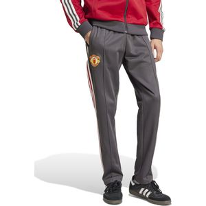 adidas Manchester United Culturewear Trainingsbroek 2024-2025 Grijs Rood Wit