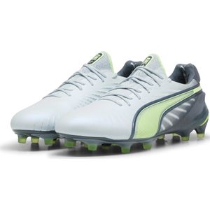 PUMA King Ultimate Gras / Kunstgras Voetbalschoenen (MG) Lichtgrijs Donkergrijs Lichtgroen