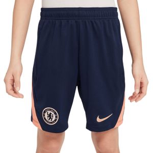 Nike Chelsea Strike Trainingsbroekje 2024-2025 Kids Donkerblauw Lichtroze Goud