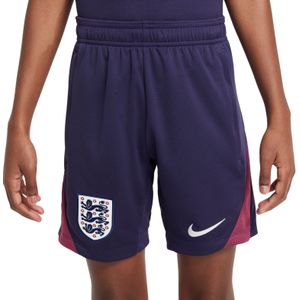 Nike Engeland Strike Trainingsbroekje 2024-2026 Kids Donkerblauw Bordeauxrood