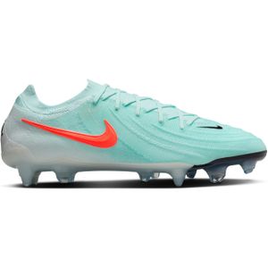 Nike Phantom GX II Elite IJzeren-Nop Voetbalschoenen (SG) Anti-Clog Mintgroen Rood Zwart