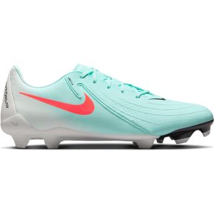 Nike Phantom GX II Academy Gras / Kunstgras Voetbalschoenen (MG) Mintgroen Rood Zwart