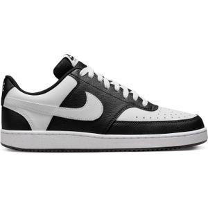 Nike Court Vision Low Sneakers Zwart Wit Zwart