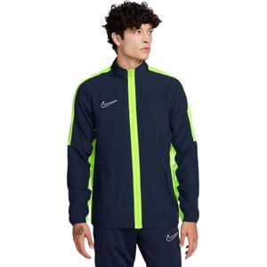Nike Dri-FIT Academy 23 Trainingsjack Woven Donkerblauw Geel Wit