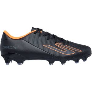 Skechers SKX_2 Academy Gras Voetbalschoenen (FG) Zwart Oranje