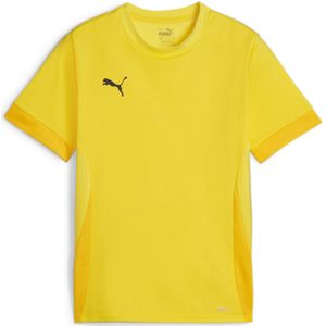 PUMA teamGOAL Matchday Voetbalshirt Kids Geel Zwart