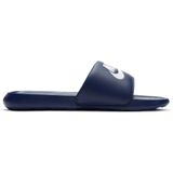 Nike Victori One Slippers Donkerblauw Wit
