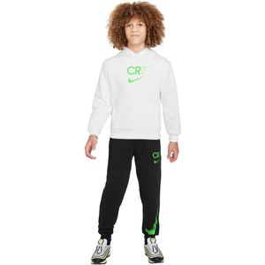 Nike CR7 Club Fleece Hoodie Trainingspak Kids Wit Zwart Felgroen
