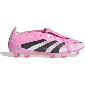 adidas Predator Elite FT Gras Voetbalschoenen (FG) Roze Zwart Wit