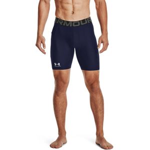 Under Armour HeatGear Slidingbroekje Donkerblauw Zwart Wit