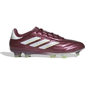 adidas Copa Pure 2 Elite Gras Voetbalschoenen (FG) Bordeauxrood Wit Geel