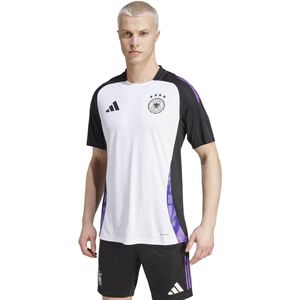 adidas Duitsland Trainingsshirt 2024-2026 Wit Zwart Paars