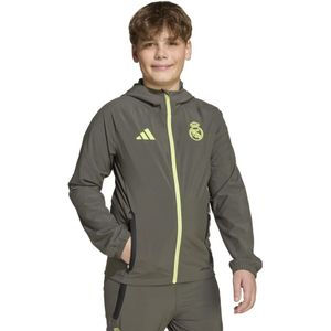 adidas Real Madrid Vis Tech Vest Kids Grijs Lichtgroen