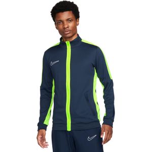 Nike Dri-FIT Academy 23 Trainingsjack Donkerblauw Geel Wit