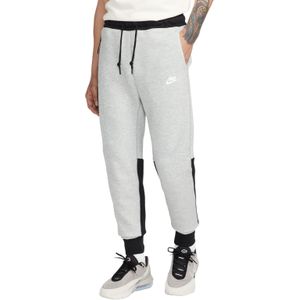 Nike Tech Fleece Sportswear Joggingbroek Lichtgrijs Zwart Wit