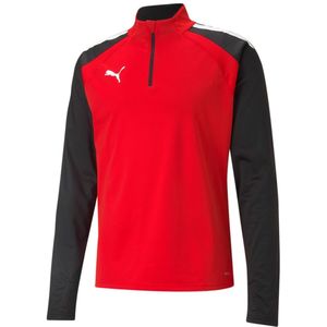 PUMA teamLIGA 1/4 Zip Trainingstrui Rood