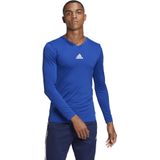 adidas Team Ondershirt Lange Mouwen Blauw