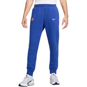 Nike Chelsea Club Joggingbroek 2024-2025 Blauw Lichtblauw Oranje