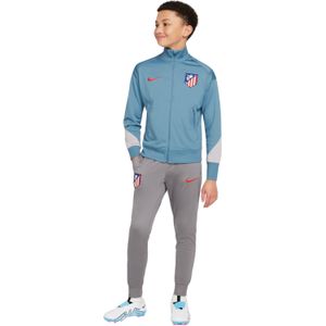 Nike Atletico Madrid Strike Trainingspak Full-Zip 2024-2025 Kids Lichtblauw Grijs Rood