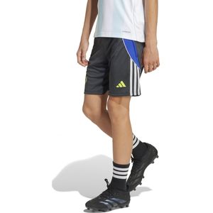 adidas Messi Trainingsbroekje Kids Donkergrijs Neongeel Blauw