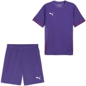 PUMA teamGOAL Matchday Voetbaltenue Paars Wit