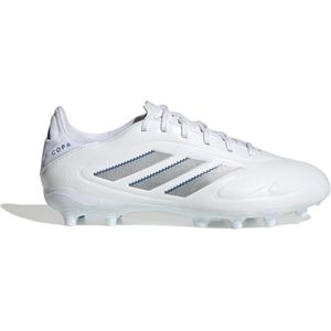 adidas Copa Pure III League Gras / Kunstgras Voetbalschoenen (MG) Kids Wit Zilver Blauw