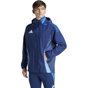 adidas Tiro 24 Competition Allweather Jas Donkerblauw Blauw